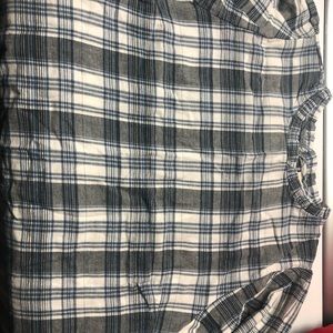 Blue Plaid Univeral Threads Blouse
